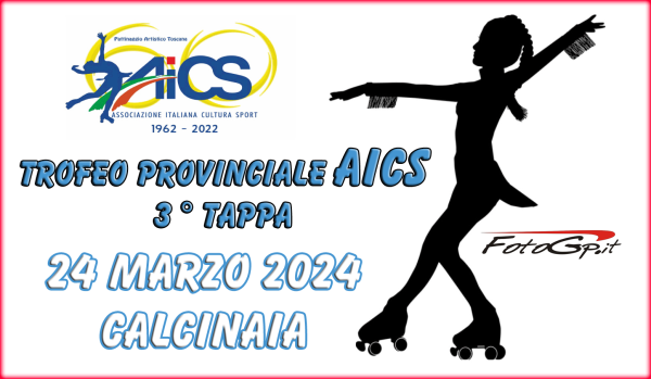 24/03/2024 - 3° prova  TROFEO PROVINCIALE AICS - CAlCINAIA