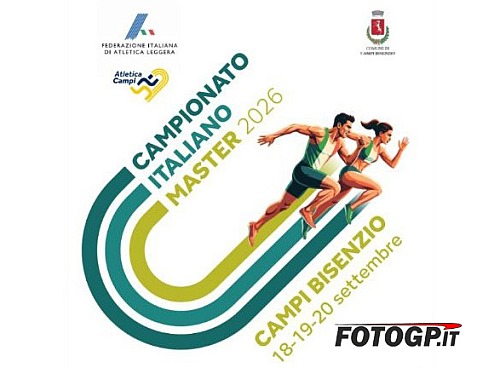 18-20/09/2026 CAMPIONATI ITALIANI MASTER - FIDAL - CAMPI BISENZIO (FI)